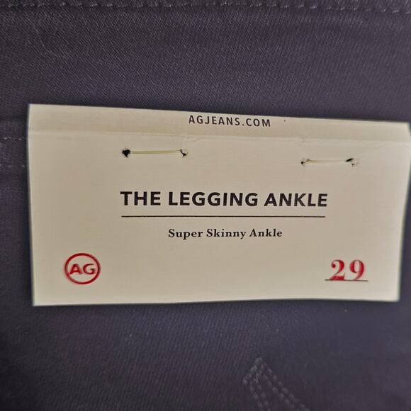 Adriano Goldschmied AG The Legging Ankle Maternity Black Women's Jeans 29 NWT - Picture 3 of 7